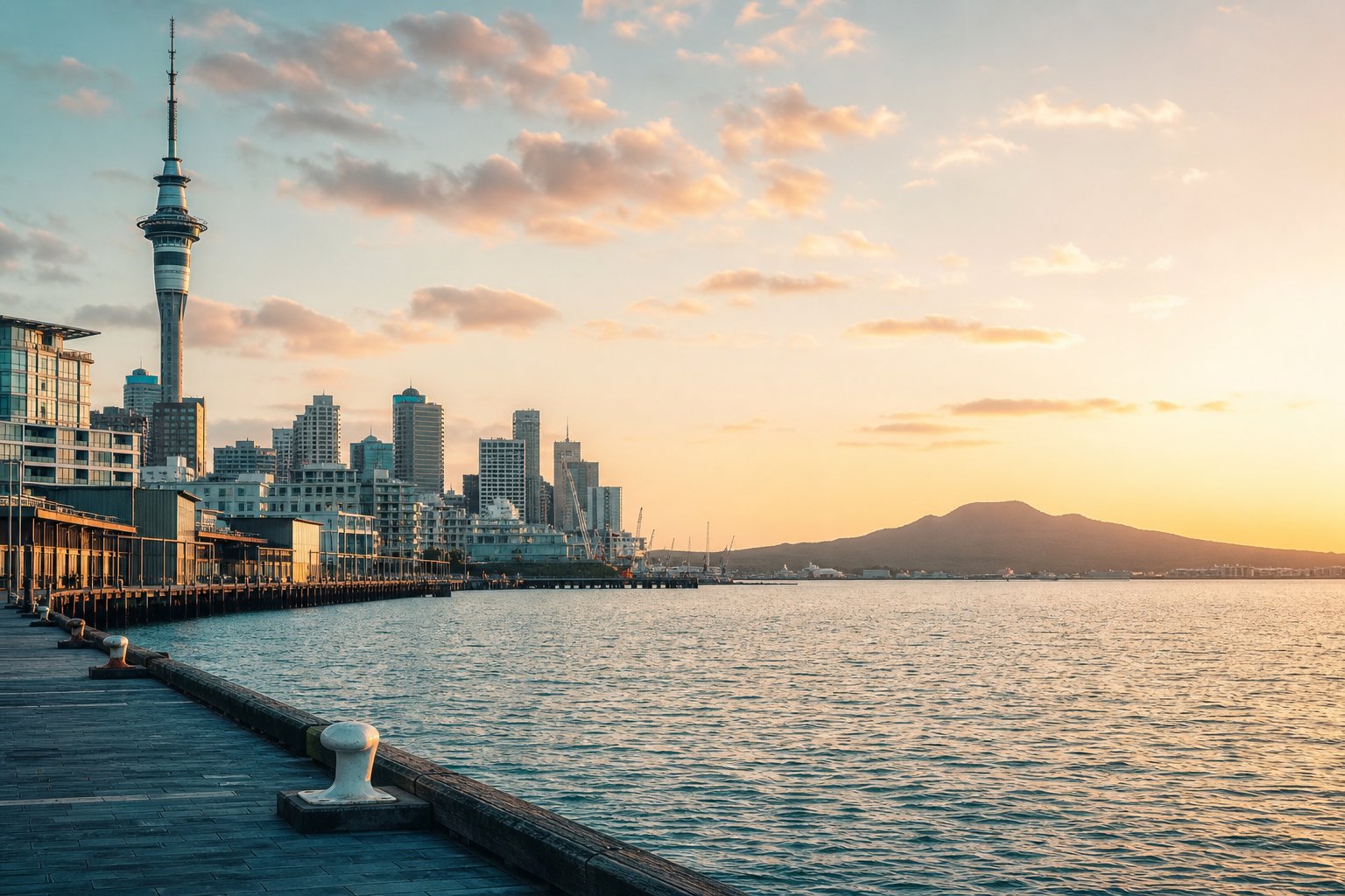 Auckland, New Zealand — Harbour sails, volcanic cones and Waiheke wine