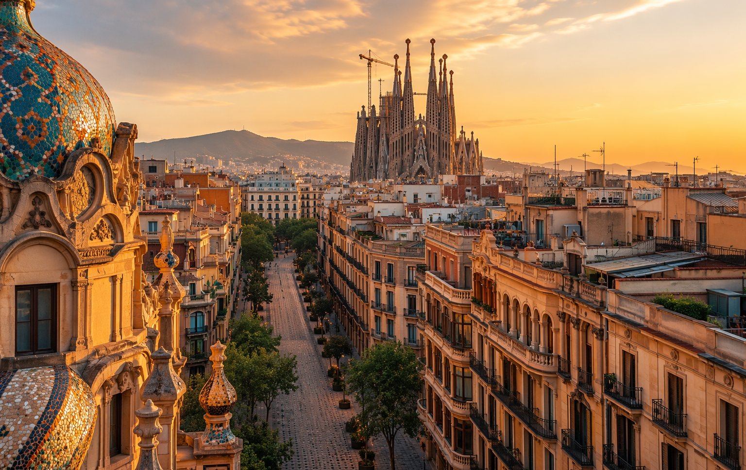Barcelona, Spain — Gaudí stonework, beach evenings and serious tapas