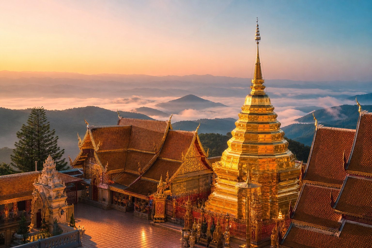 Chiang Mai, Thailand — Temple spires, night markets and misty mountain mornings