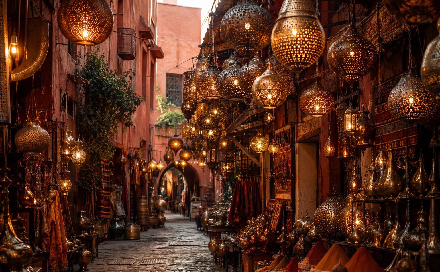 Marrakech, Morocco — Souks, riads and the gateway to the Atlas