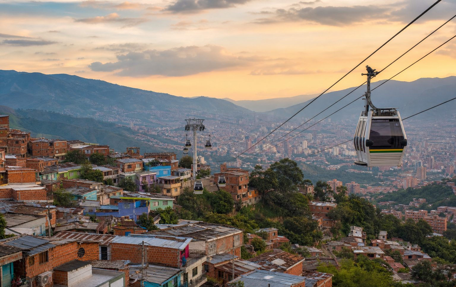 Medellín, Colombia — Spring-city evenings, metro cable cars and Paisa energy
