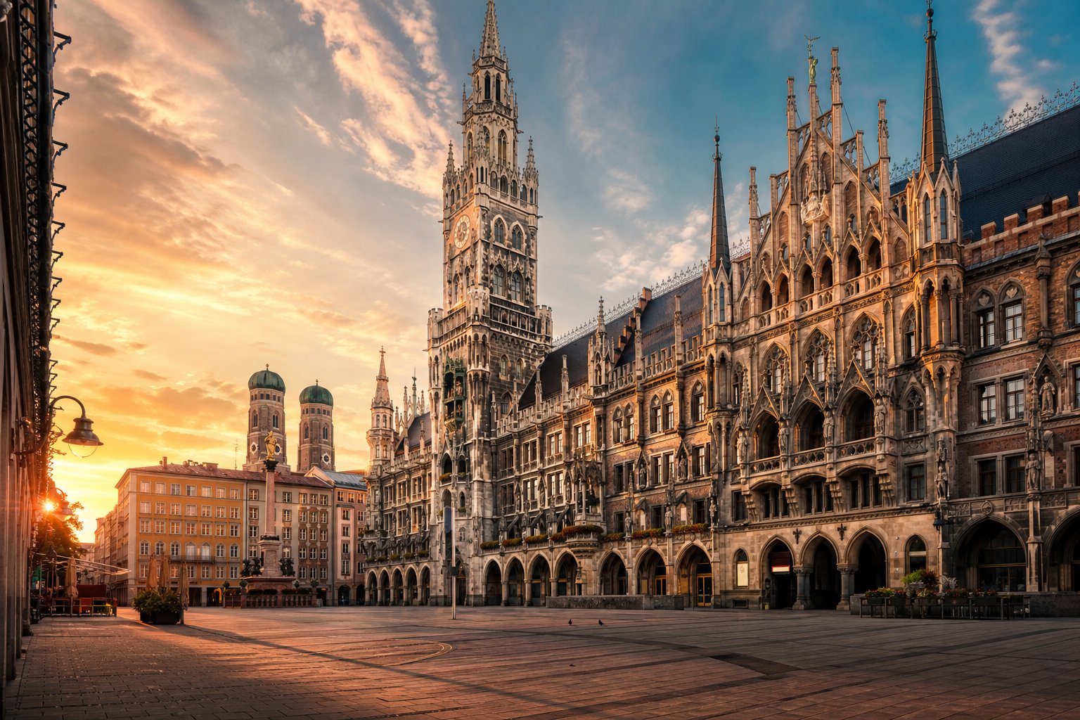 Munich, Germany — Beer gardens, baroque palaces and Alps on the horizon