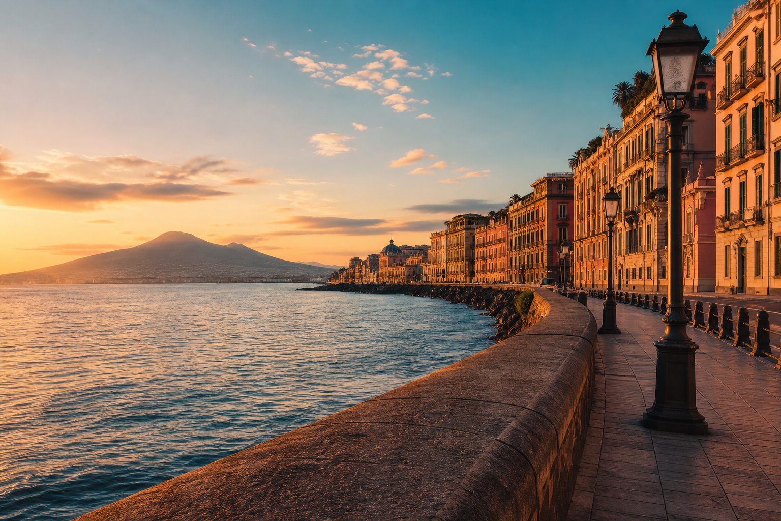 Naples, Italy — Spaccanapoli lanes, pizza origins and Vesuvius horizons