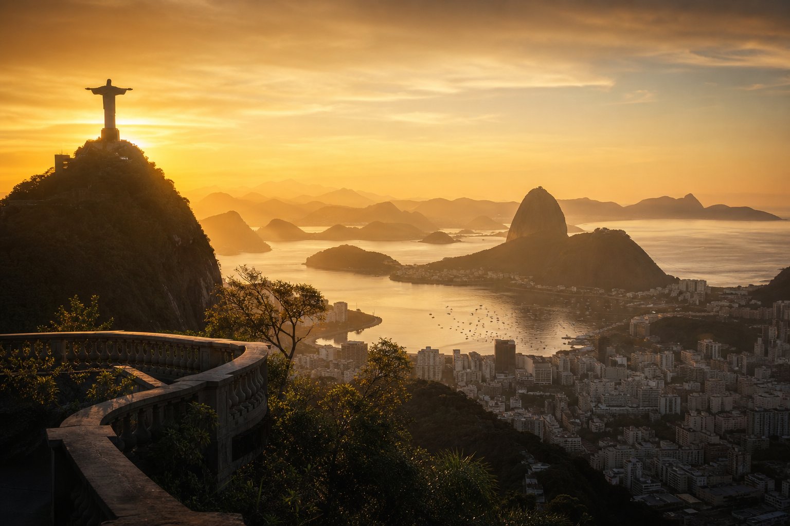 Rio de Janeiro, Brazil — Christ the Redeemer, samba nights and Atlantic surf